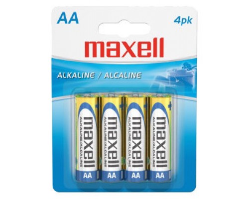 PILA ALCALINA MAXELL BL.4 AA LR06-B4-SX1 PILA ALCALINA MAXELL BL.4 AA LR06-B4